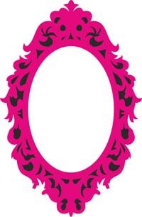 Vintage photo booth frame