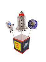 Space Birthday theme Center pieces