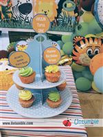 Pushpa Aravinda  : I am glad I found untumble while I was planning my sons first birthday...Their chalkboard and banner were the 2 big purchases..very classy and good material .I also ordered birthday hats,cake toppers and jungle theme decor for a very reasonable pri