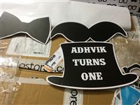 Srividya : I bought little man themes bday props and photo booth frame. I din expect it would of great. But recieves it, i was very happy on seeing the frames and props. Both are of good quality! And i love using it for my nephews bday bash! Thank yuu untumble.