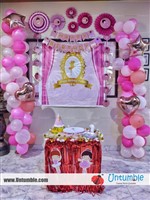 Navdeep Singh : my daughter was very happy to see her dream come true ..Thanks for providing me ballerina theme material just on time.U made her birthday memorable