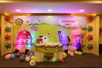 Sudhakar : This is S.Sapna mother of S.Nahul, we have ordered and recieved the barnyard theme backdrop, welcome board and photo booth. the work done given by you is awesome. Im here to thank you for all the work on time with excellent outcome everyone in functi