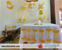 Swapna : I have been choosing untumble since last 3 years for my kids birthday . They customize as per our requirement and quantity at affordable price. Timely response and delivery within the expected time.