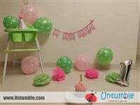 Lily : Thank you untumble for the lovely decor for my daughters smash cake session..