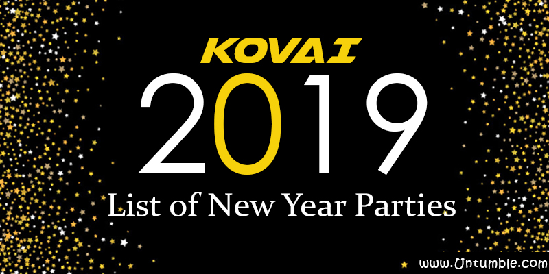 List of New Year 2019 Parties/Events in Coimbatore