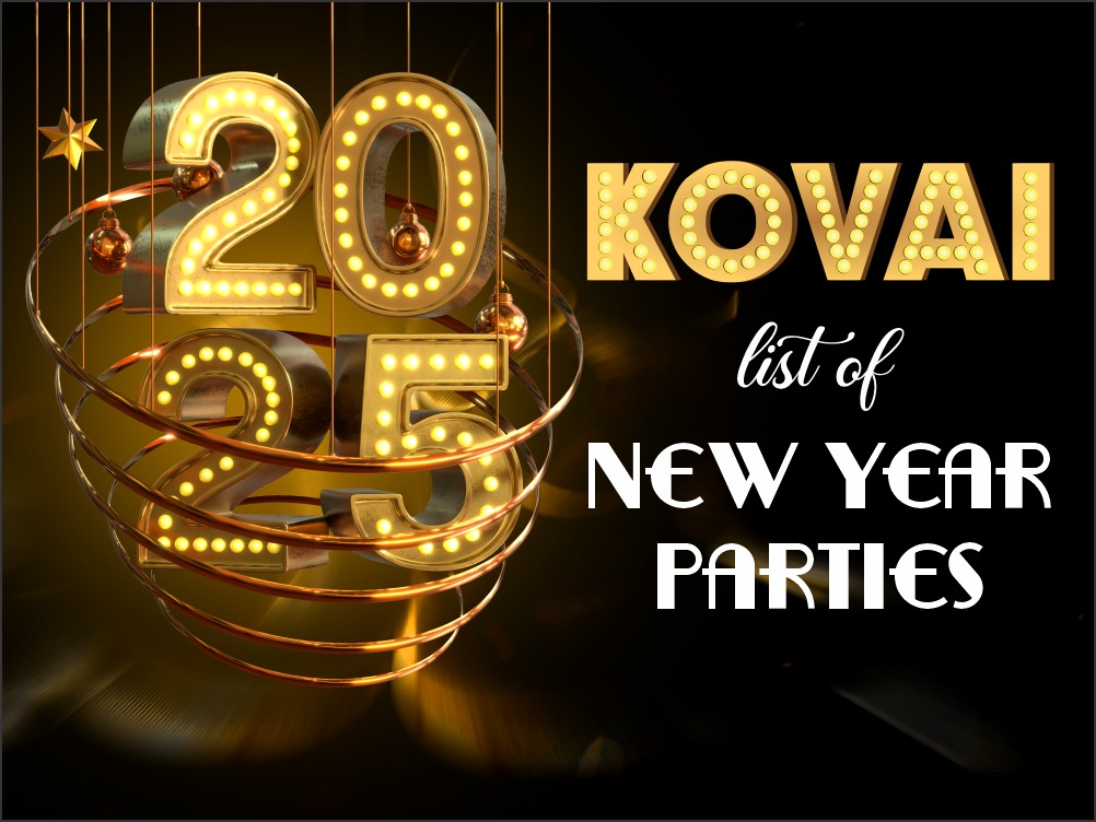 New Year parties in Coimbatore 2025