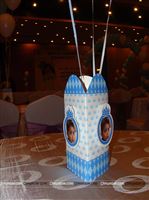 Prince theme birthday center pieces with the little one