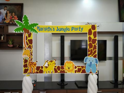 Baby Jungle Birthday - Nivi Cousin - July 2019 - photo 7