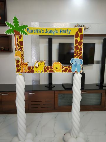 Baby Jungle Birthday - Nivi Cousin - July 2019 - photo 8