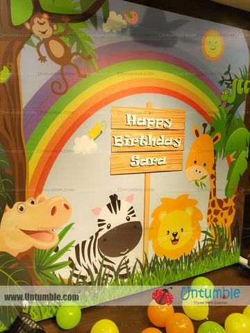 Baby Jungle Birthday - Annapoorna Laskhmi Complex - May 2019 - photo 9
