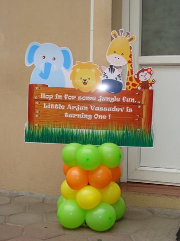 Baby Jungle Birthday - Cosmo - November 2009 - photo 4