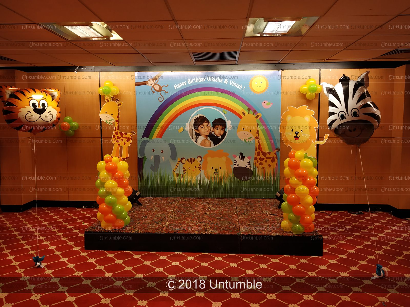 Baby Jungle Birthday - Heritage Inn - August 2018