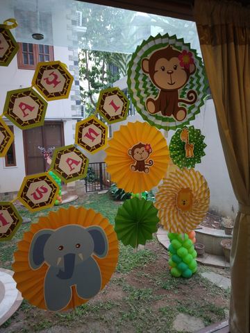 Baby Jungle Birthday - Krishna Sweets Twins - March 2019 - photo 21
