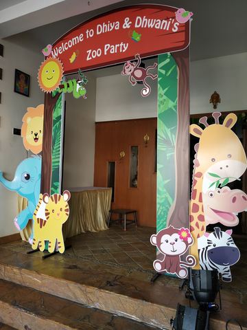 Baby Jungle Birthday - Krishna Sweets Twins - March 2019 - photo 4