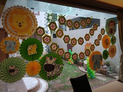Baby Jungle Birthday - Krishna Sweets Twins - March 2019 - photo 19
