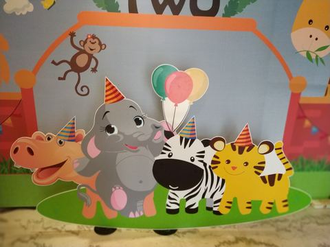 Baby Jungle Birthday - Krishna Sweets Twins - March 2019 - photo 16