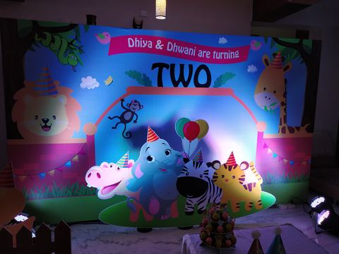 Baby Jungle Birthday - Krishna Sweets Twins - March 2019 - photo 22