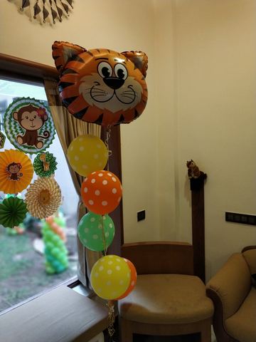 Baby Jungle Birthday - Krishna Sweets Twins - March 2019 - photo 18