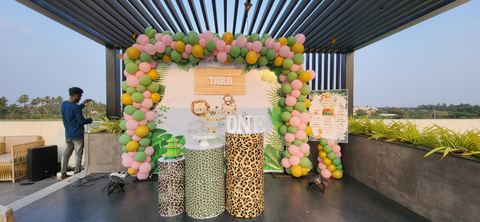 Baby Jungle Birthday - Roof top baby jungle - February 2024 - photo 4