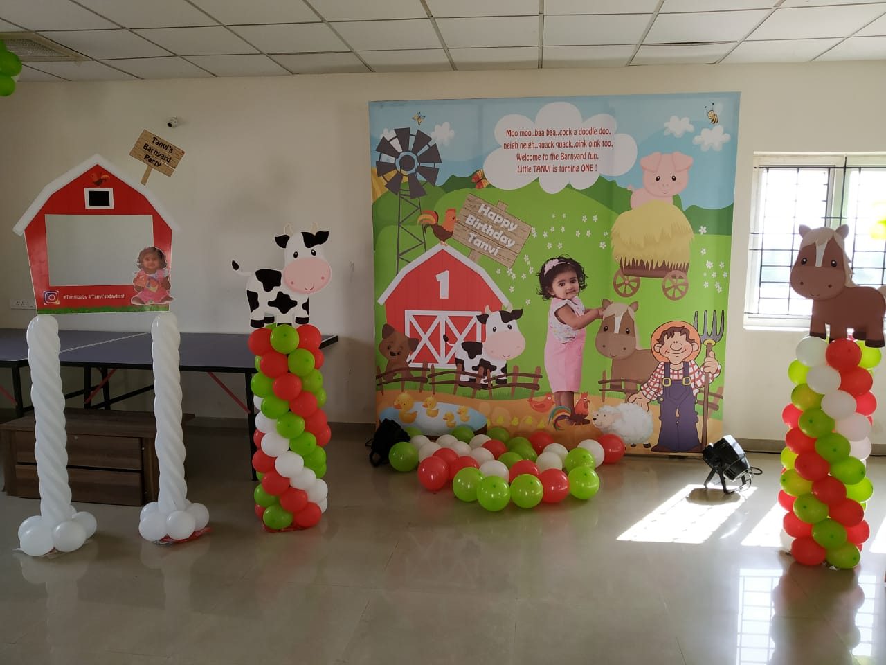 Barnyard birthday - Sowripalaym Aprtment - June 2019