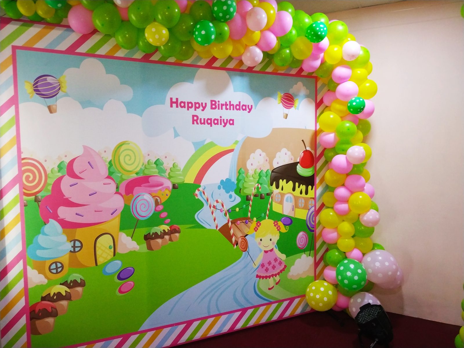 Candyland birthday - Bharati Colony Mosque - July 2019