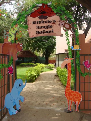 Jungle Birthday - Coimbatore Club - Preeti - July 2014 - photo 21