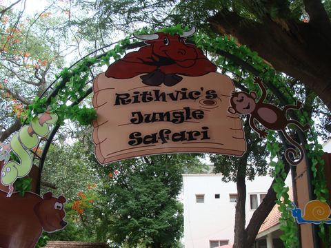 Jungle Birthday - Coimbatore Club - Preeti - July 2014 - photo 4
