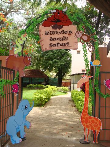 Jungle Birthday - Coimbatore Club - Preeti - July 2014 - photo 20