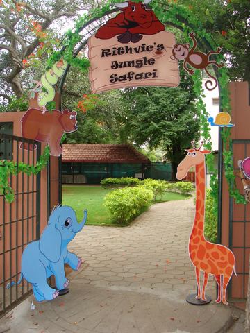 Jungle Birthday - Coimbatore Club - Preeti - July 2014 - photo 1