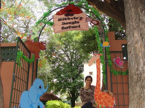Jungle Birthday - Coimbatore Club - Preeti - July 2014 - photo 8