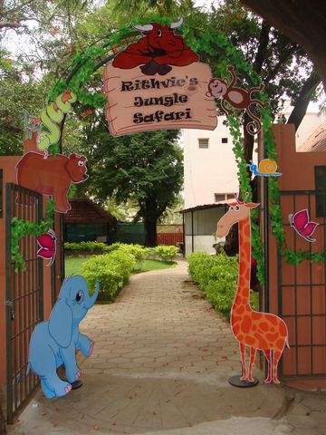 Jungle Birthday - Coimbatore Club - Preeti - July 2014 - photo 14
