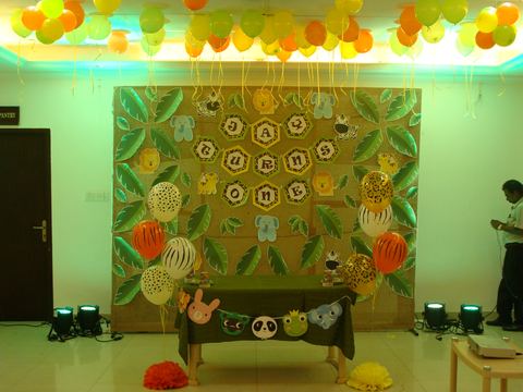 Jungle Birthday - Kerela Club - Sack backdrop - March 2010 - photo 5