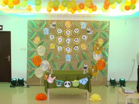Jungle Birthday - Kerela Club - Sack backdrop - March 2010 - photo 4