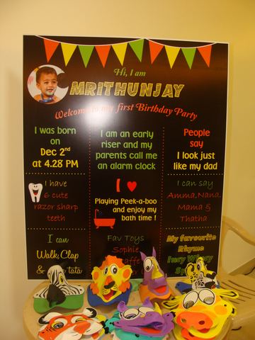 Jungle Birthday - Kerela Club - Sack backdrop - March 2010 - photo 6