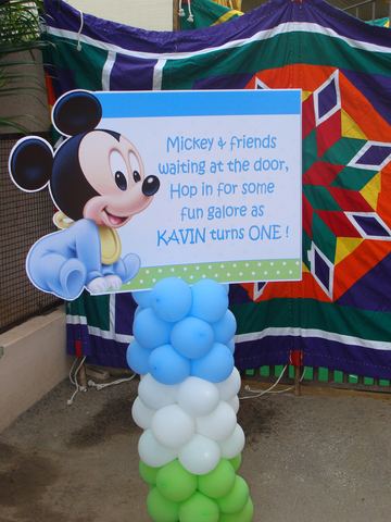Mickey Minnie Birthday - Peelamedu - May 2009 - photo 7