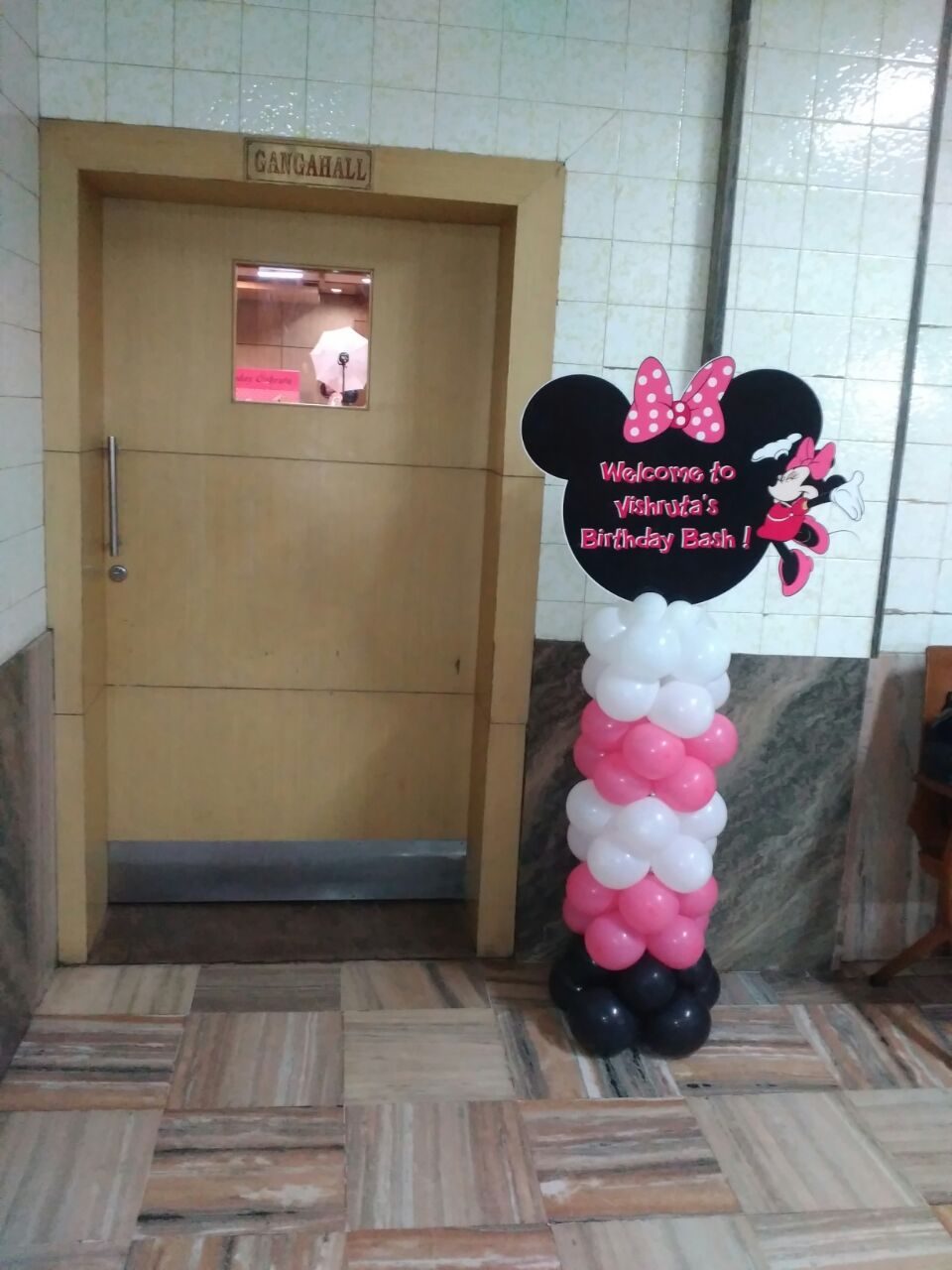Mickey Minnie Birthday - SMS, Minnie - January 2017