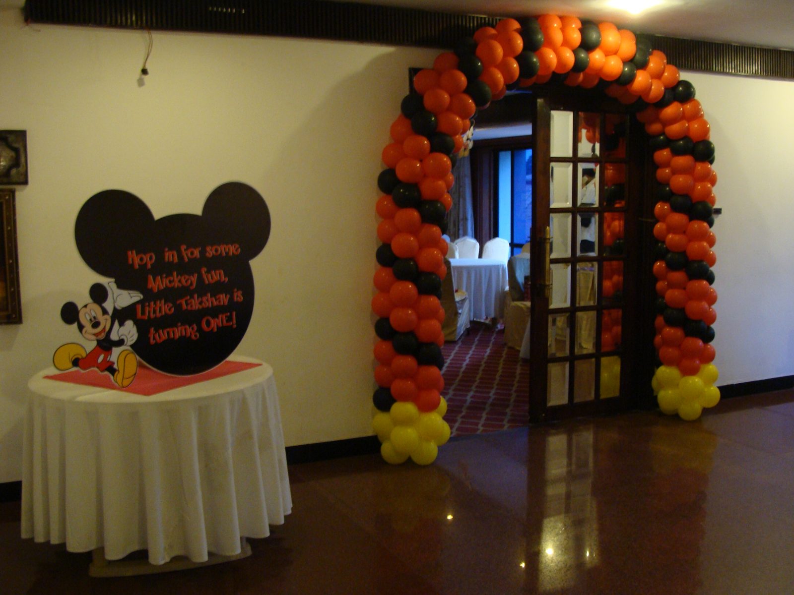Mickey Minnie Birthday - Velan Tirupur - August 2014