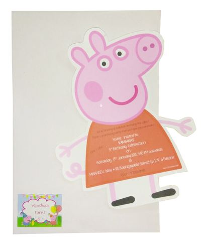 Peppa Pig Birthday - Krishna Sweets - April 2011 - photo 12