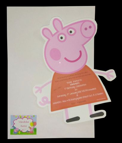 Peppa Pig Birthday - Krishna Sweets - April 2011 - photo 11