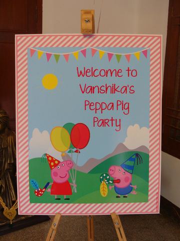 Peppa Pig Birthday - Krishna Sweets - April 2011 - photo 10
