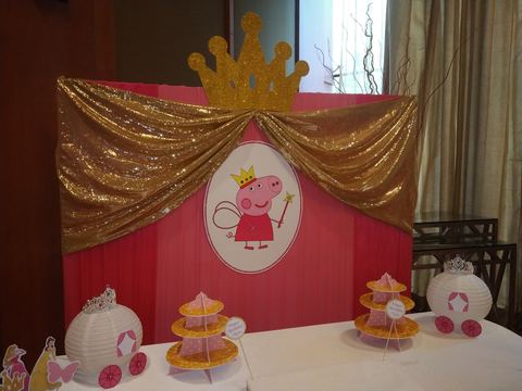 Princess Birthday - Taj Gold Backdrop - November 2019 - photo 12
