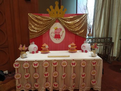 Princess Birthday - Taj Gold Backdrop - November 2019 - photo 11