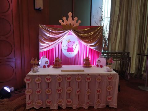 Princess Birthday - Taj Gold Backdrop - November 2019 - photo 19