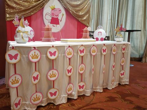 Princess Birthday - Taj Gold Backdrop - November 2019 - photo 14