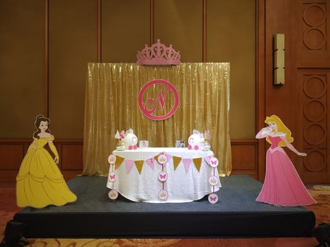 Princess Birthday - Taj Gold Backdrop - November 2019 - photo 10