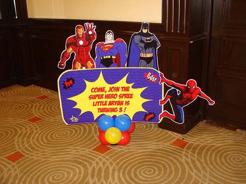 Superhero Theme Birthday - My Cam - July 2014 - photo 4