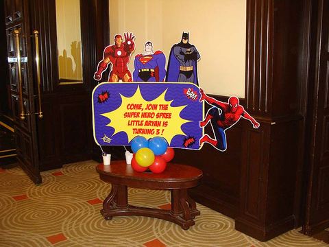 Superhero Theme Birthday - My Cam - July 2014 - photo 1