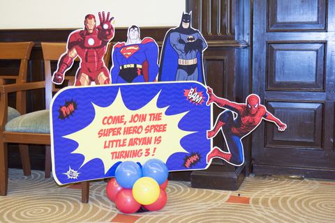 Superhero Theme Birthday - Sunil - July 2014 - photo 9
