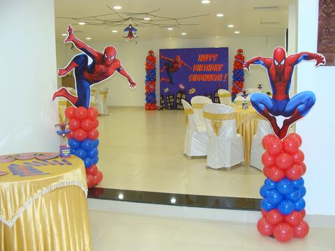 Superhero Theme Birthday - Spiderman, Ritesh - February 2008 - photo 2