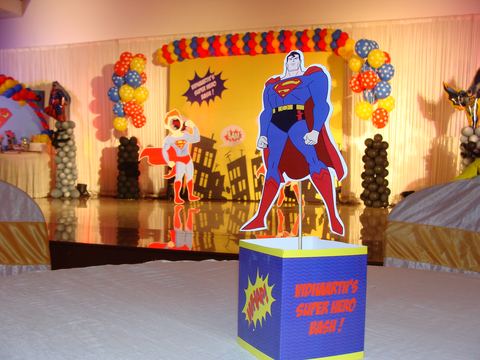 Superhero Theme Birthday - Coimbatore club - March 2008 - photo 10